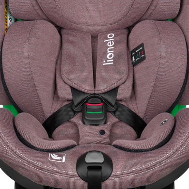 Автокресло Lionelo Harmony I-Size Pink Mauve Bamboo новинка 2024