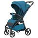 Прогулянкова коляска Carrello Bravo Carbon CRL-5530 Azure Blue з LED-підсвіткою та компактним складанням