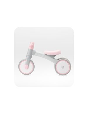 Біговел MoMi TEDI Pink з м'яким сидінням, легка вага, стійка конструкція, кермо з протиковзкими ручками