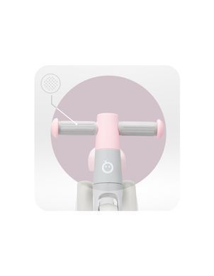 Біговел MoMi TEDI Pink з м'яким сидінням, легка вага, стійка конструкція, кермо з протиковзкими ручками