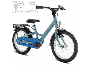 Дитячий двоколісний велосипед Puky YOUKE 16 ALU Breezy Blue 4237 для дітей 4 роки+
