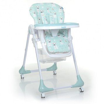 Стульчик для кормления Bambi M 3233 Puppy Boy Blue