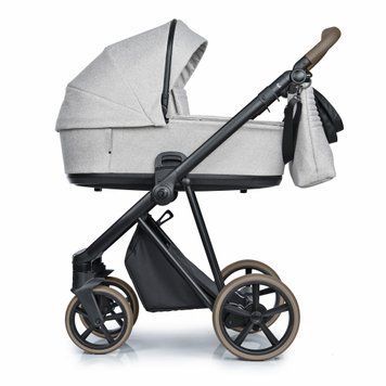 Коляска 2в1 Roan ivi Pixel Light Vintage Collection з амортизацією та вентиляцією люльки