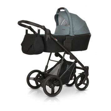 Коляска 3 в 1 Verdi Dynamic 9023-VD-03, black/jungl, чорний/зелений