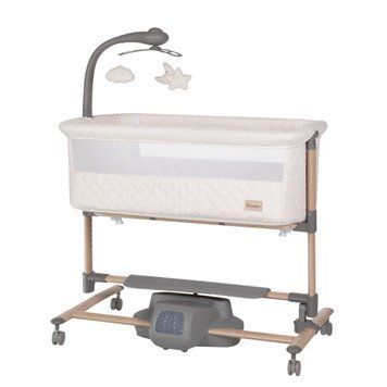 Приставне дитяче ліжечко-гойдалка Carrello Bloom CRL-10304 Harmonia Beige