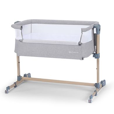 Приставная кроватка-люлька Kinderkraft Neste Air Grey Wood (KKLNEAIRGRY00W)