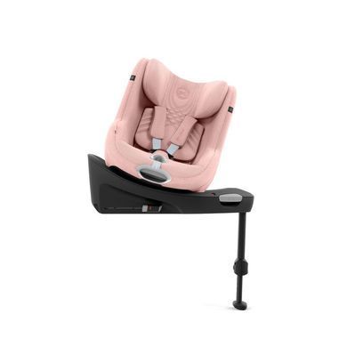 Автокрісло Cybex Sirona Ti Plus Peach Pink з ISOFIX та опорною ніжкою, оберт на 360 градусів, тканина 3D&ndash;Mesh