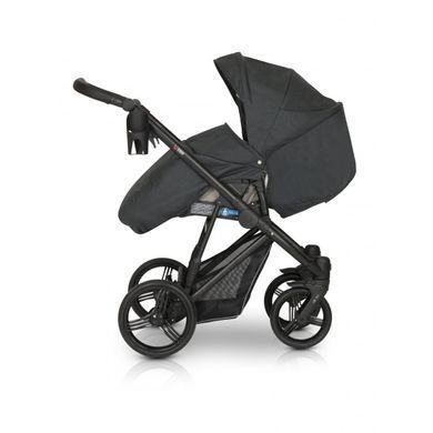 Коляска 3 в 1 Verdi Dynamic 9023-VD-03, black/jungl, чорний/зелений