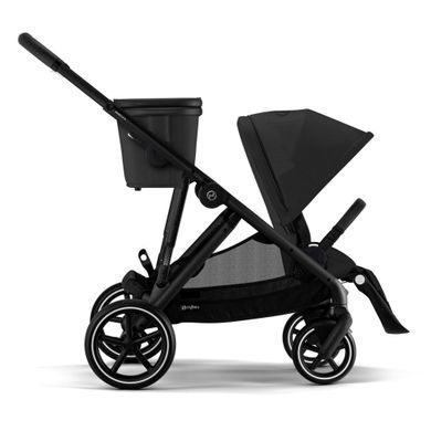 Прогулянкова коляска Cybex Gazelle S BLK Moon Black для новонароджених, 20 конфігурацій