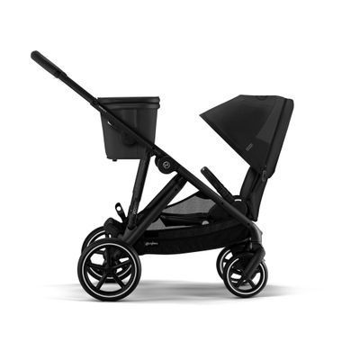 Прогулянкова коляска Cybex Gazelle S BLK Moon Black для новонароджених, 20 конфігурацій