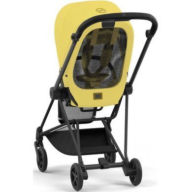 Прогулянкова коляска Cybex Mios 4.0 2023 Mustard Yellow шасі Matt Black вузька колісна база, компактна та легка