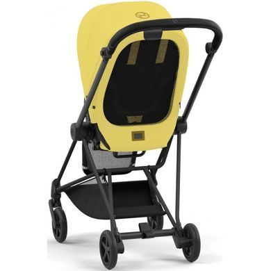 Прогулянкова коляска Cybex Mios 4.0 2023 Mustard Yellow шасі Matt Black вузька колісна база, компактна та легка