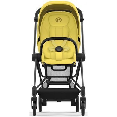 Прогулянкова коляска Cybex Mios 4.0 2023 Mustard Yellow шасі Matt Black вузька колісна база, компактна та легка