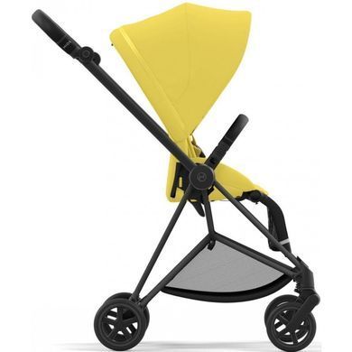 Прогулянкова коляска Cybex Mios 4.0 2023 Mustard Yellow шасі Matt Black вузька колісна база, компактна та легка
