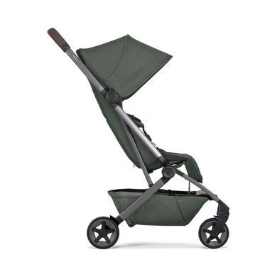 Прогулочная коляска Joolz Aer2 со слингом Wildride Forest green компактные размеры ручной клади IATA, легкий вес, маневренные колеса с амортизацией