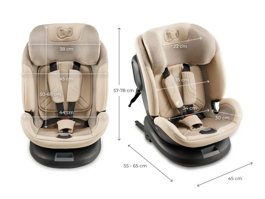 Автокрісло Kinderkraft Xpedition 3 i-Size Beige (KCXPED03BEG0000)