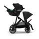 Прогулянкова коляска Cybex Gazelle S BLK Moon Black для новонароджених, 20 конфігурацій