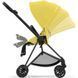 Прогулянкова коляска Cybex Mios 4.0 2023 Mustard Yellow шасі Matt Black вузька колісна база, компактна та легка