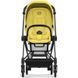 Прогулянкова коляска Cybex Mios 4.0 2023 Mustard Yellow шасі Matt Black вузька колісна база, компактна та легка