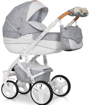Универсальная коляска 2 в 1 Riko Brano Luxe 05 Grey Fox