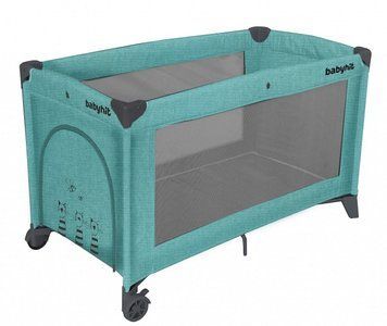 Манеж дитячий Babyhit 120х60, Аквамарин