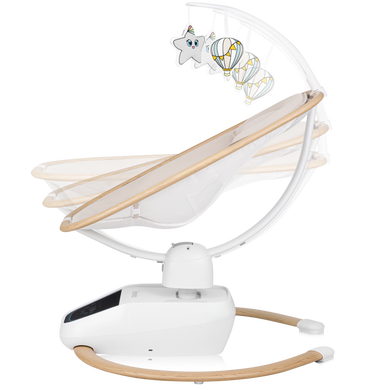 Шезлонг-гойдалка Lionelo OLIVIA BEIGE NATURAL