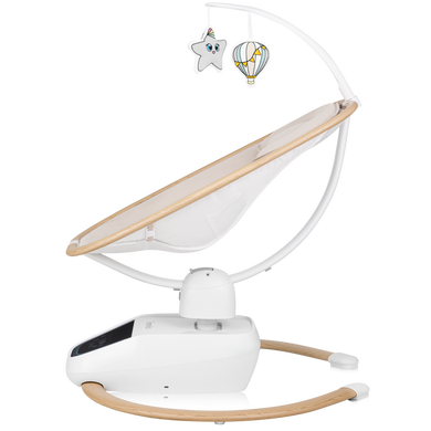 Шезлонг-гойдалка Lionelo OLIVIA BEIGE NATURAL