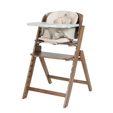 Стульчик-трансформер 3в1 для кормления CARRELLO Focus CRL-16801 Croissant Beige с функцией шезлонга, 7 уровней высоты сиденья, съемный поднос