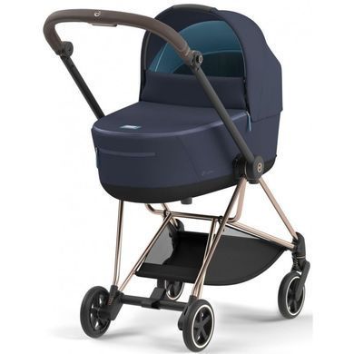 Универсальная коляска 2 в 1 Cybex Mios 4.0 2024 Lux Dark Navy шасси Rosegold