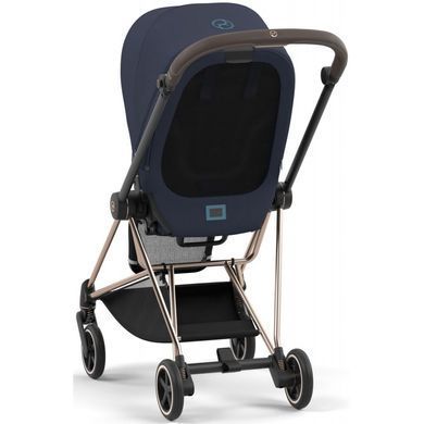 Универсальная коляска 2 в 1 Cybex Mios 4.0 2024 Lux Dark Navy шасси Rosegold