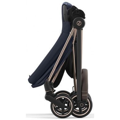 Универсальная коляска 2 в 1 Cybex Mios 4.0 2024 Lux Dark Navy шасси Rosegold