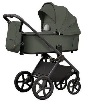 Коляска 2в1 CARRELLO Ultimo CRL-6701 Baltic Green складна люлька з системою Memory Buttons, регульована висота капора, амортизація