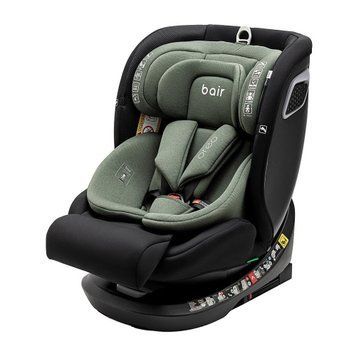 Автокрісло Bair Oreo 360 i-size BO-05 black-green Isofix, поворотний механізм на 360, регулювання підголівника