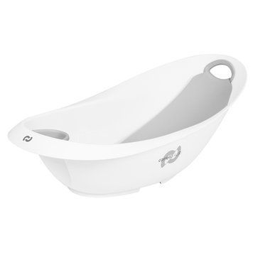 Детская ванночка Carrello Auri CRL-17101 Cloud Grey с горкой для купания и анатомическим шезлонгом