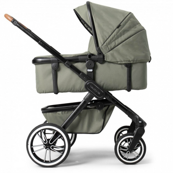 Коляска 2в1 Teutonia TRIO 2.0 Urban Hunter з великими колесами, реверсивний блок, амортизація, регульована батьківська ручка