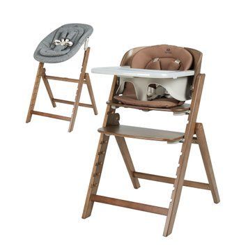 Стульчик-трансформер 3в1 для кормления CARRELLO Focus CRL-16801 Moka Brown с функцией шезлонга, 7 уровней высоты сиденья, съемный поднос