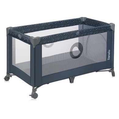 Детский манеж Lionelo Stefi Blue Grey новинка 2025