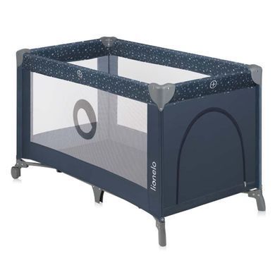 Детский манеж Lionelo Stefi Blue Grey новинка 2025