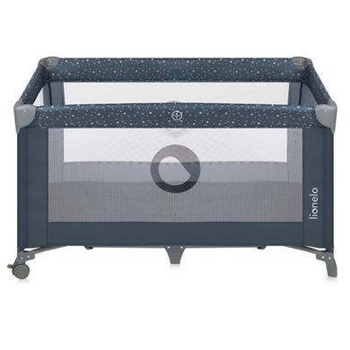 Детский манеж Lionelo Stefi Blue Grey новинка 2025