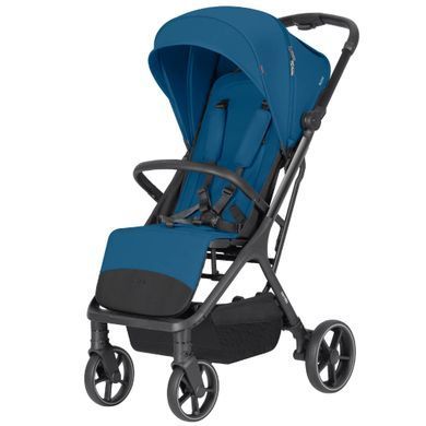 Прогулянкова коляска CARRELLO Nova CRL-5524 Fleet Blue (оновлена версія, збільшені колеса)