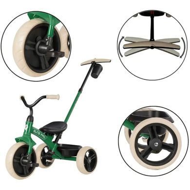 Триколісний дитячий велосипед Qplay Elite Pro Green