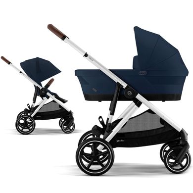 Універсальна коляска 2 в 1 для однієї дитини Cybex Gazelle S 2023 SLV Ocean Blue