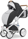 Универсальная коляска 2 в 1 Riko Brano Luxe 06 Antracite