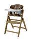 Стільчик-трансформер 3в1 для годування CARRELLO Focus CRL-16801 Moka Brown з функцією шезлонга, 7 рівнів висоти сидіння, знімний піднос