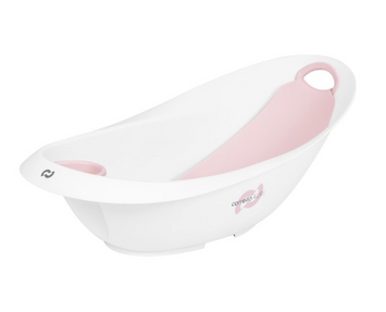 Детская ванночка Carrello Auri CRL-17101 Blush Pink с горкой для купания и анатомическим шезлонгом