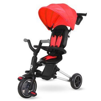 Велосипед складаний триколісний дитячий Qplay Nova Air Red