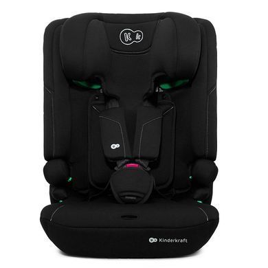 Автокресло Kinderkraft i-Comfy i-Size Black (KCICOM00BLK0000) 10 уровней наклона спинки, защита от бокового удара SPS, трансформация в бустер