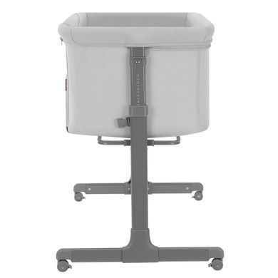 Приставне дитяче ліжко Carrello Luna CRL-16501 Carbon Grey