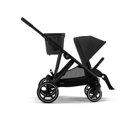 Універсальна коляска 2 в 1 для однієї дитини Cybex Gazelle S 2023 BLK Moon Black