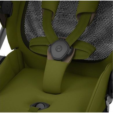 Универсальная коляска 2 в 1 Cybex Mios 4.0 2023 Khaki Green шасси Matt Black